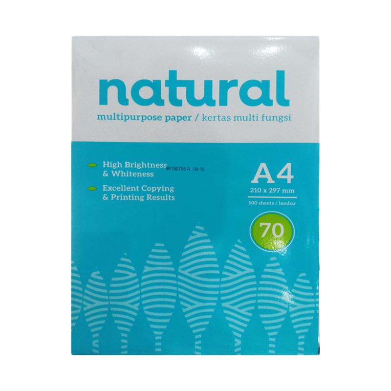 Jual Natural Multipurpose Paper A4 Kertas Fotokopi [70 gsm/ 1 Rim