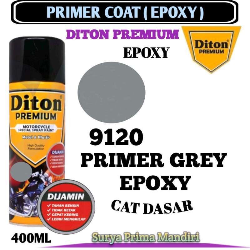 Jual 9120 PRIMER GREY DITON PREMIUM PRIMER GREY EPOXY 400cc Cat Semprot Pylox Pilok Pylok