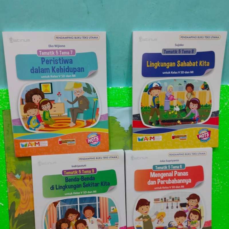Jual Buku Paket Tematik SD kelas 5 Tema 6789 AKM Platinum di Seller ...