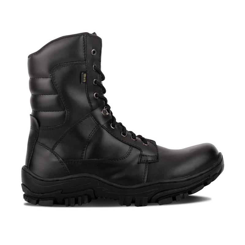 Jual DSH Ujung Besi High Combat Tactical Sepatu Safety Boot Black