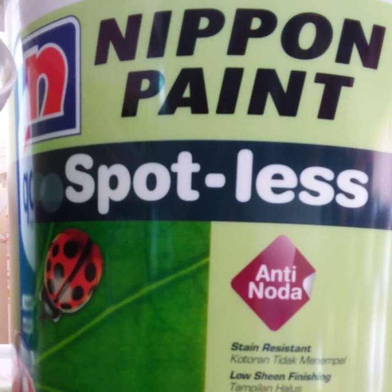 Promo CAT NIPPON PAINT SPOTLESS WARNA AUTUMN WHITE KEMASAN 2,5 LITER
