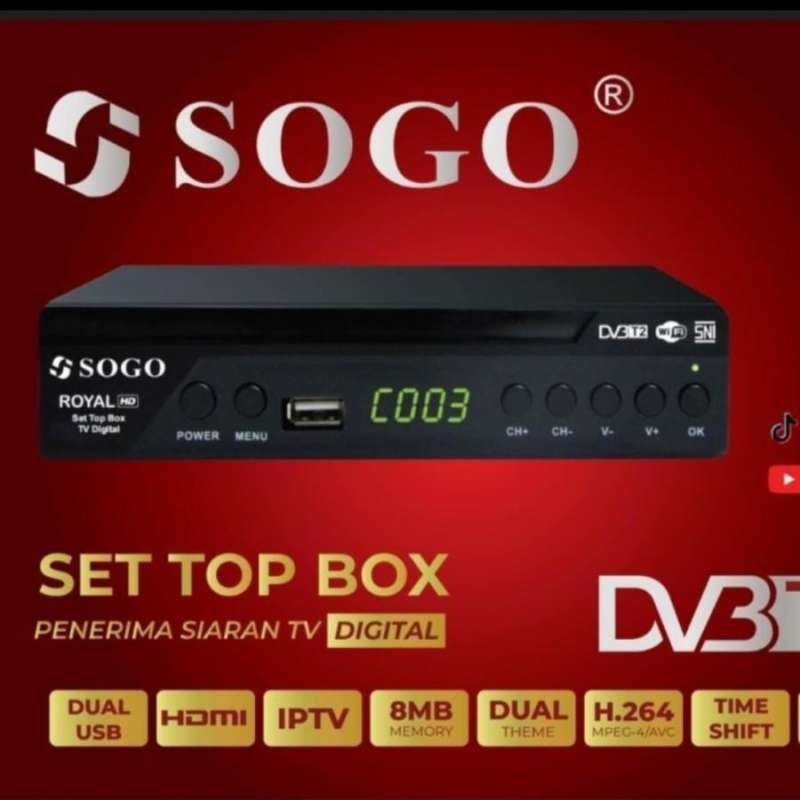 Jual SET TOP BOX SOGO DIGITAL DVB STB FULL HD di Seller CAHAYA DUNIA