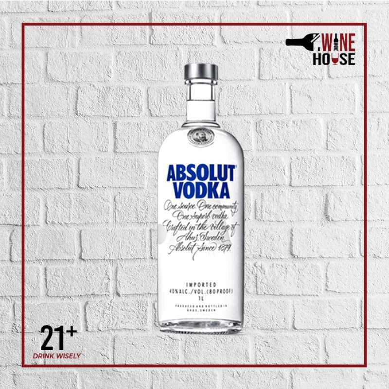 Jual Absolut Blue Spirits [750 mL] di Seller Wine House - Tegal Alur ...