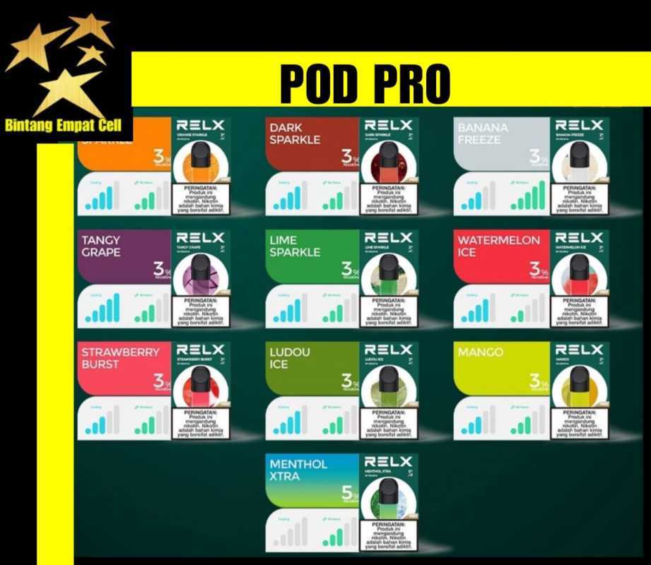 Jual RELX PODS INFINITY ESSENTIAL ORIGINAL WATERMELON ICE di Seller