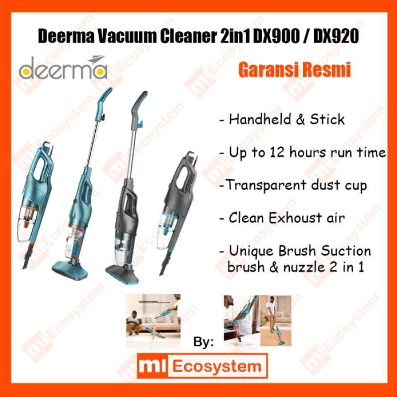 Promo [GARANSI] Deerma DX900 / DX920 Vacuum Cleaner Handheld 2in1bukan DX700 Diskon 37 di