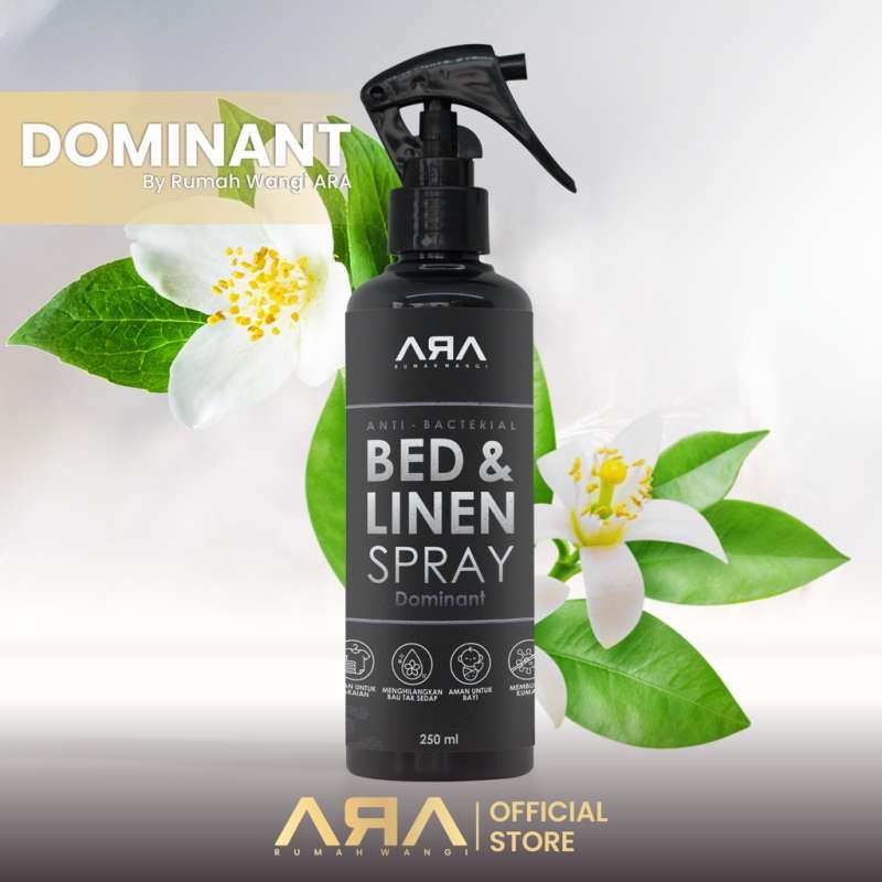 Promo Rumah Wangi ARA Linen Bed Spray DOMINANCE Multi Purpose Pengharum