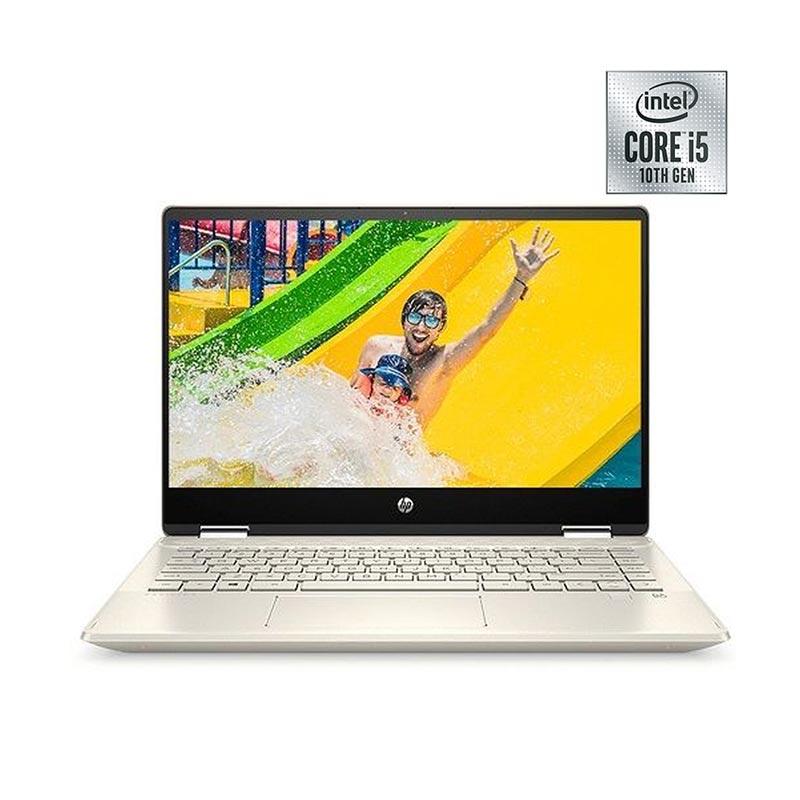 Jual HP Pav x360 Convertible 14-dh1052TX Notebook - Gold