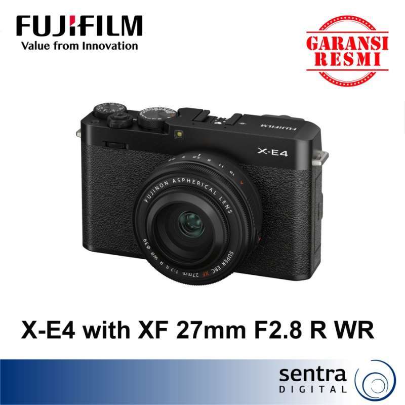 Jual Fujifilm XE4 kit 27mm di Seller Sentra Digital Official Store