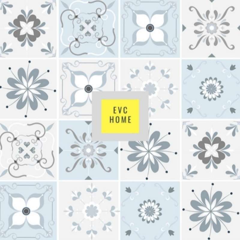 Promo Wallpaper Lantai kamar mandi / sticker lantai motif batik