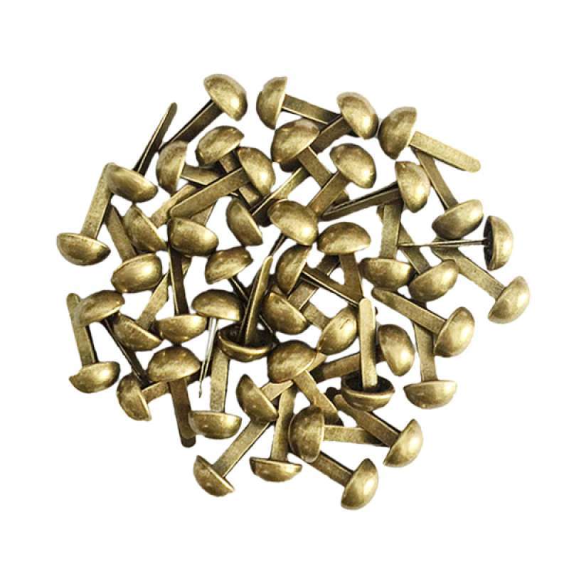 Promo OEM Rivet Metal Stud Clinch Bolt Punk Spot Spike Gold Screw DIY
