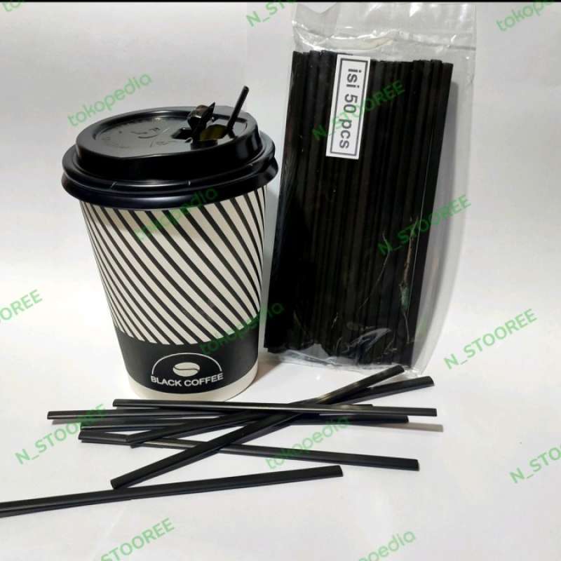 Promo paper cup 8 oz set (Gelas+Tutup+Sedotan) âˆš gelas kopi âˆš ...