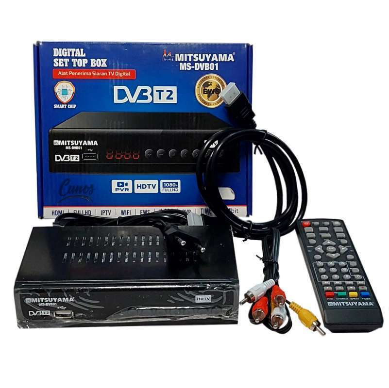 Promo Set Top Box Stb Mitsuyama Msdvb01 Receiver Tv Digital Diskon 22