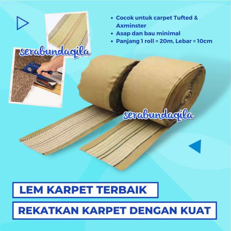 Promo Carpet Tools Installation Tape, Heat Bond Seaming Tape, Lem