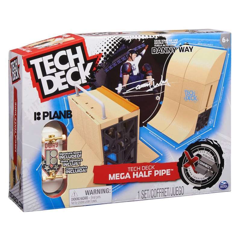 Jual Tech Deck Danny Way Mega Half Pipe Mainan Skateboard Mini Playset di Seller Toys City
