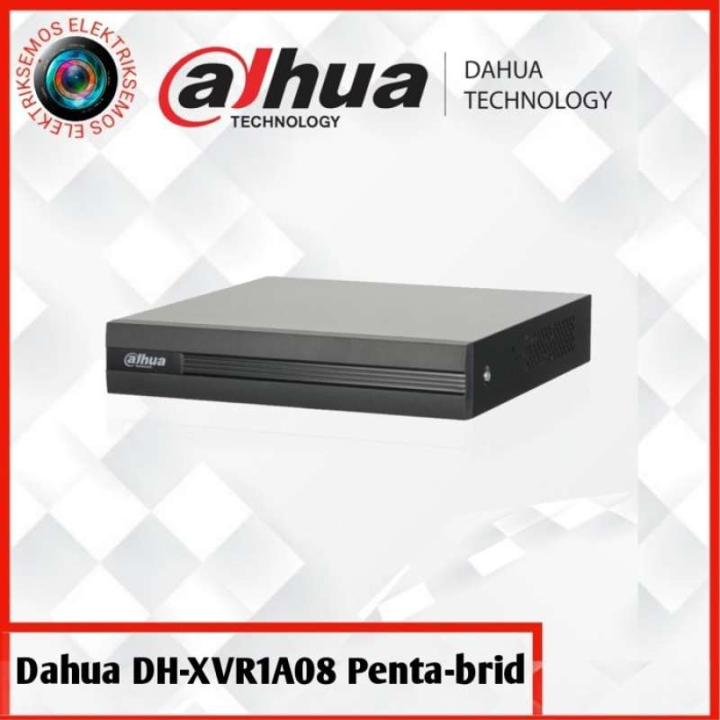 Jual Dvr Dahua XVR1A08 8 Channel Cooper Series Original Garansi 2 Tahun
