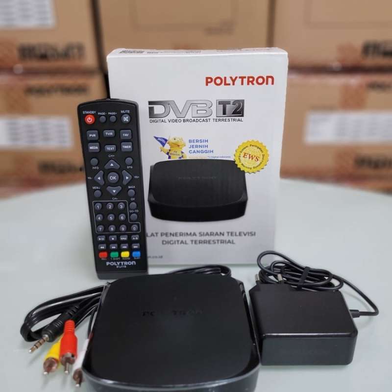Jual SET TOP BOX POLYTRON PDV 700T2 / STB ORIGINAL BERGARANSI 1 TAHUN
