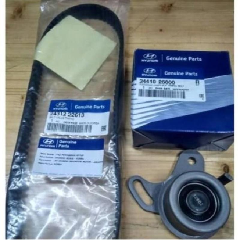 Jual Timing Belt Set Hyundai Verna Avega Getz Original Hyundai di