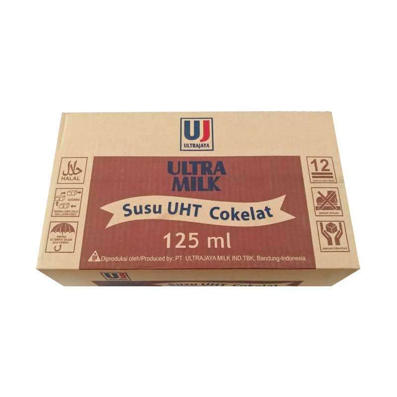 Jual Susu UHT Ultra Milk Coklat [125 mL/1 Dus isi 40 pcs] di Seller