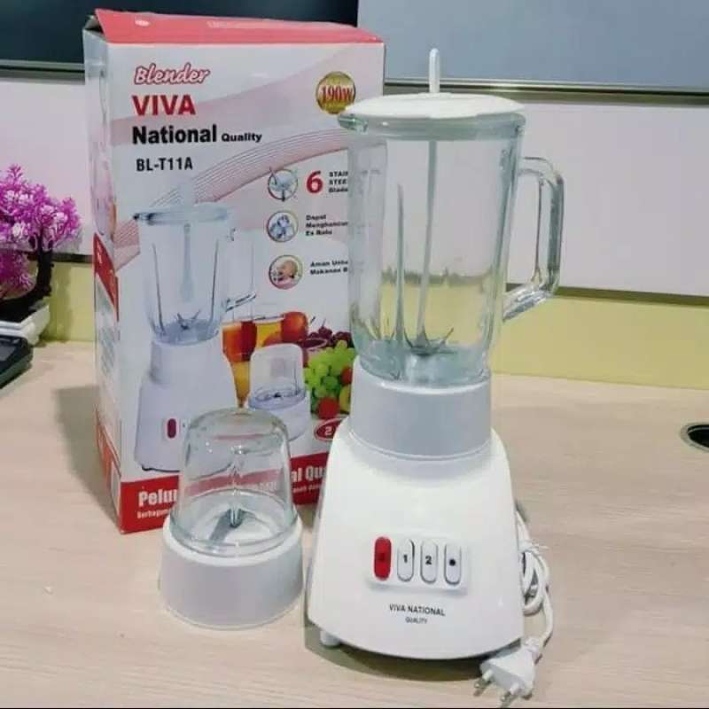 Promo Blender kaca Merk Viva/Blender kaca national omega Diskon 23% di