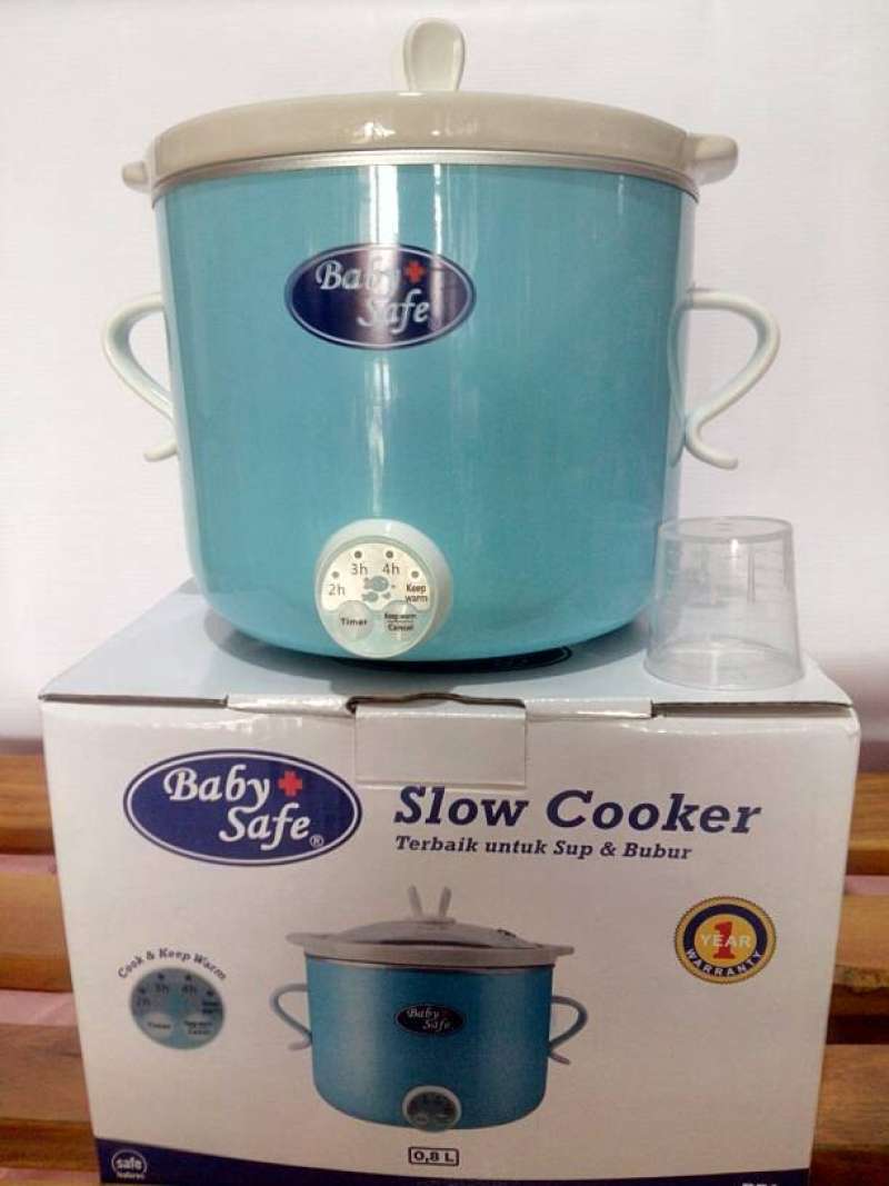 Promo Baby Safe Slow Cooker & Warner + Digital Timer/ Baby Safe Diskon