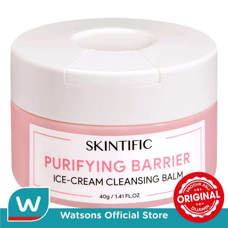 Promo Skintific Purifying Balm Ice Cream Cleansing Balm 40gr Diskon 10