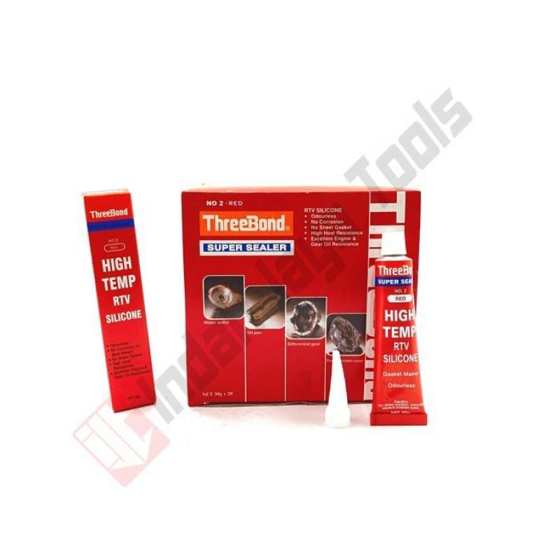 Jual THREEBOND SUPER SEALER RTV 30 GRAM Red Gray Merah Abu High Temp