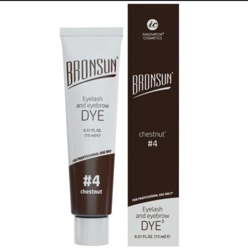 Jual pewarna alis bronsun eyelash and eyebrow dye professional brown di