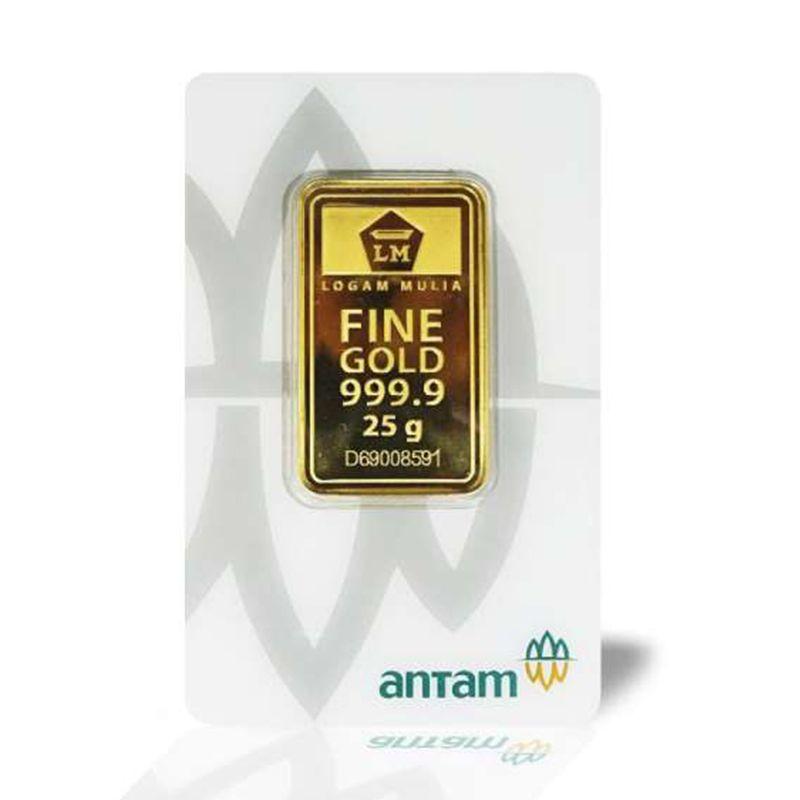 Promo Antam LM Logam Mulia [25 g] di Seller auRumi - Kab. Bandung, Jawa