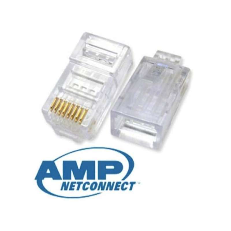 Jual Konektor Amp Commscope Rj45 Cat5 Isi 50 Pcs Di Seller Cgs - Mangga ...
