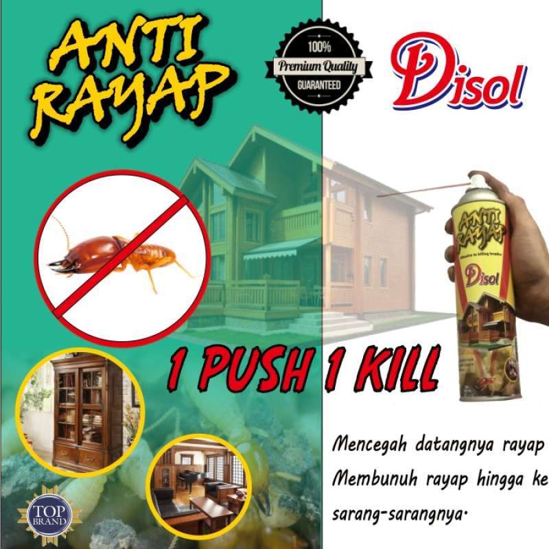 Promo Anti Rayap Semprot Anti Rayap Disol Obat Rayap Anti Rayap Kayu