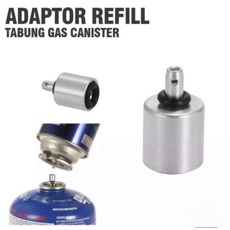 Jual adapter refill alat isi ulang gas canister gas butane adaptor