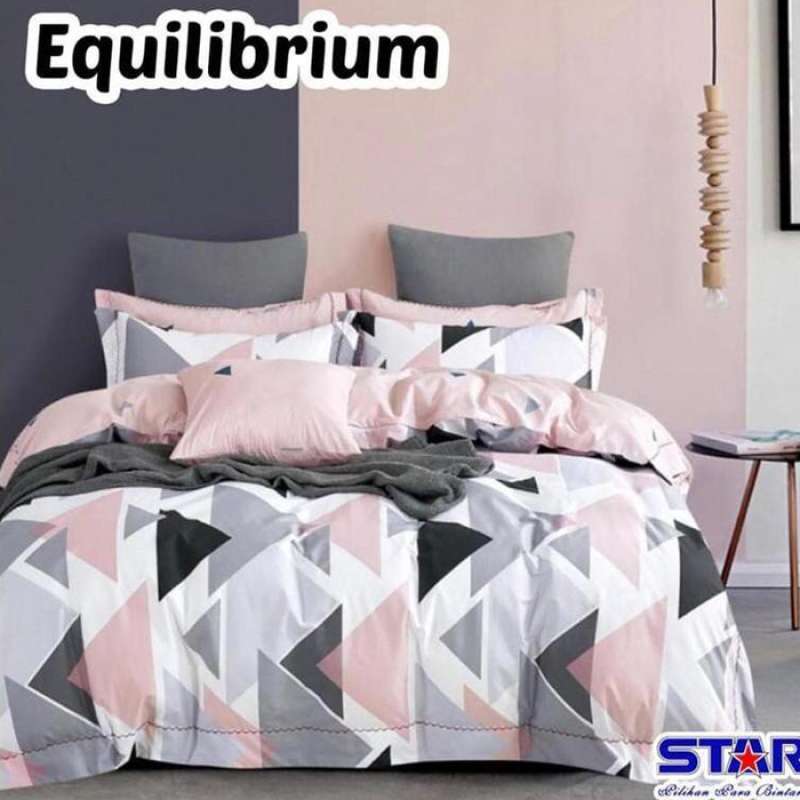 Jual Ellenov N Equilibrium Katun Lokal Premium Set Sprei Dan Bed Cover