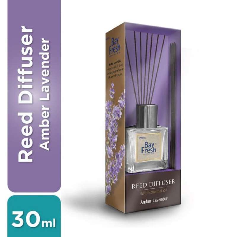 Jual Bayfresh Reed Diffuser Device Pengharum Ruangan Amber Lavender