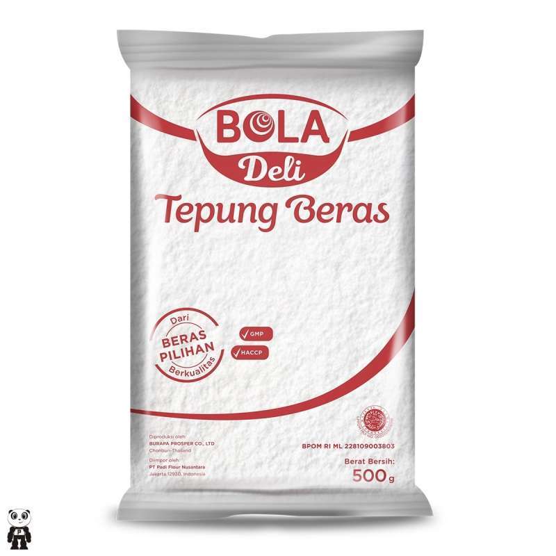 Jual Bola Deli Rice Flour Tepung Beras [500 g] di Seller SamudraSembako ...