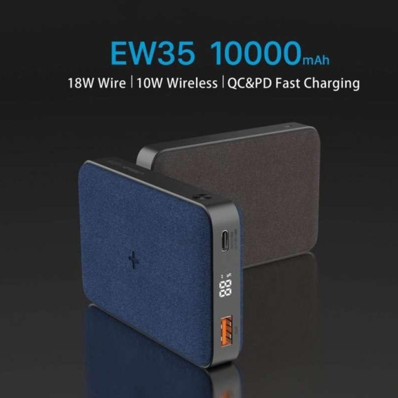 Jual KIIP Wireless Power Bank 10w Fast Charging PD&QC 3.0 ...