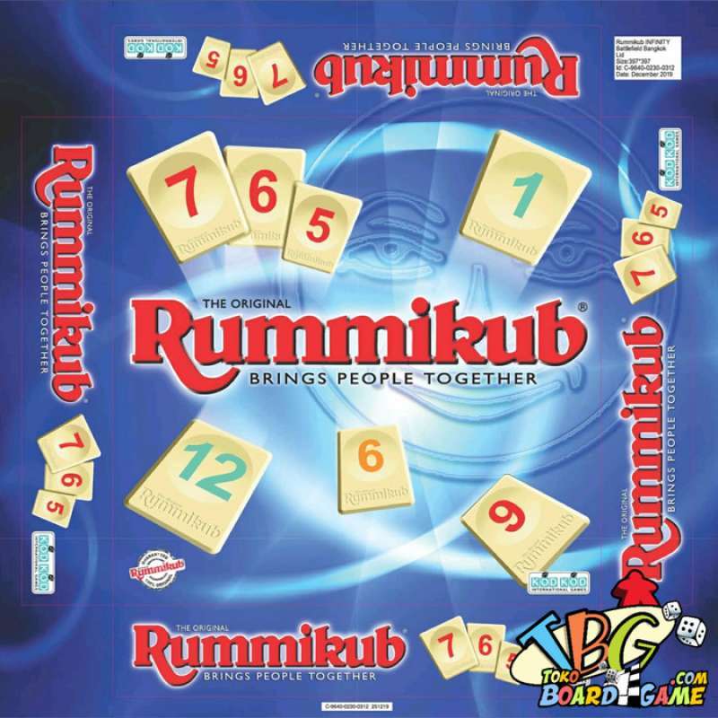 Jual Rummikub Board Game ( Original ) TokoBoardGame di Seller Toko