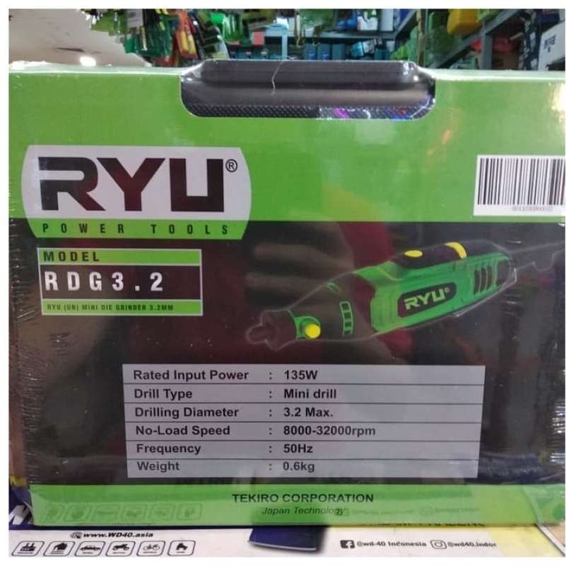 Jual MINI DIE GRINDER RYU RDG 3.2 MINI GRINDER MINI DRILL GRINDER RYU