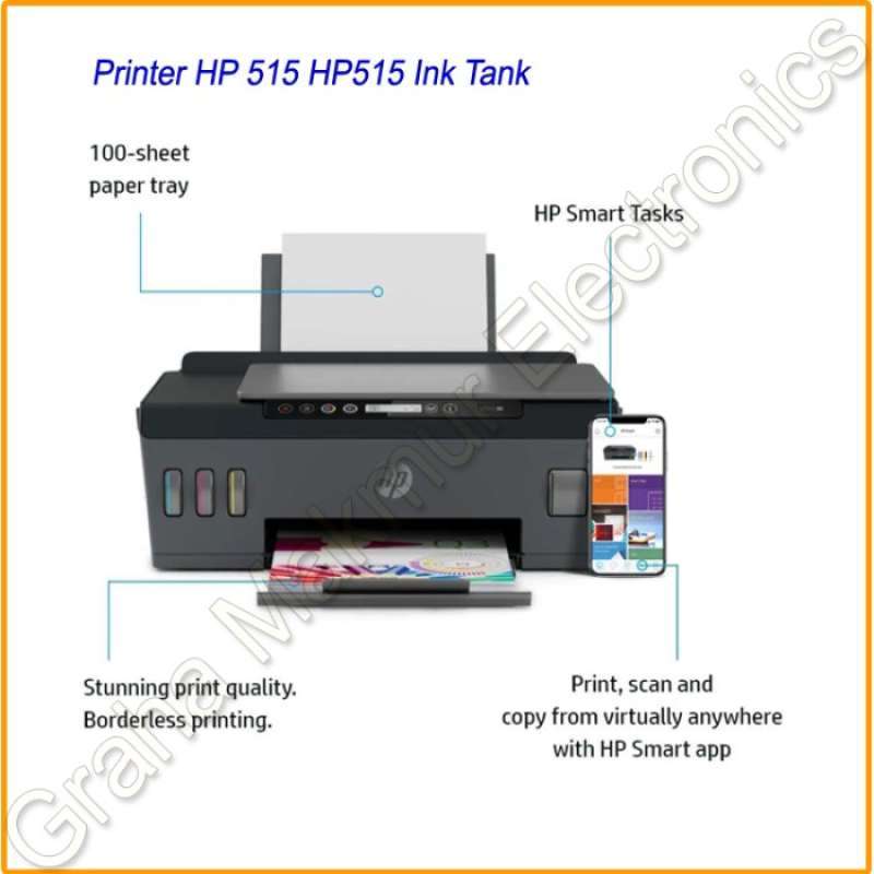 Jual Smart Tank 515 Wireless All In One Printer 515 515 Ink Tank di ...