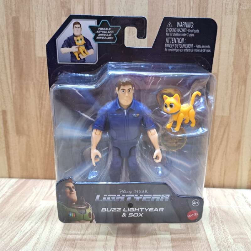 Promo Buzz Lightyear & Sox figure disney mattel Diskon 28 di Seller