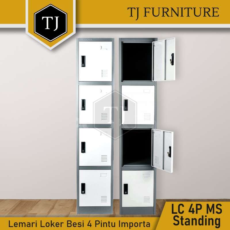 Jual Importa Loker Besi / Lemari Arsip / Locker Kantor Besi 4 Pintu