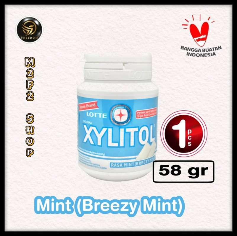Promo LOTTE XYLITOL Gum Permen Karet Semua Rasa 58 gr (Kemasan