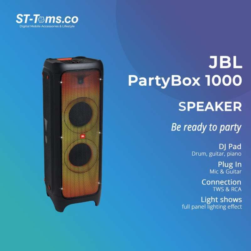 Jual JBL Partybox 1000 Bluetooth Speaker Premium High Power di Seller