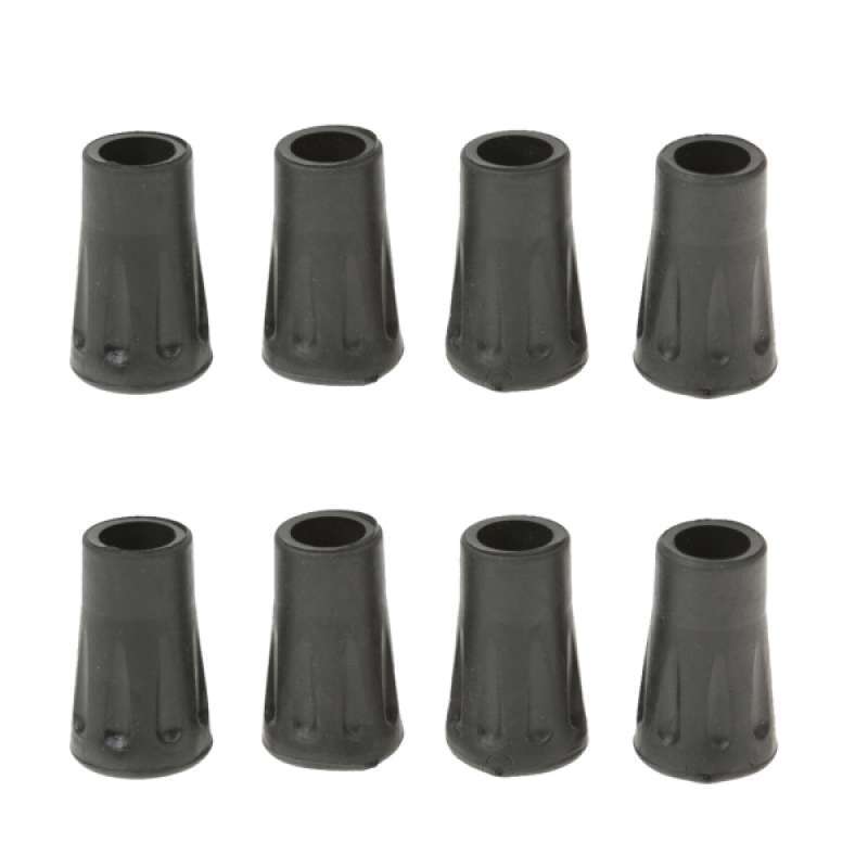 Jual 8pcs Replacement Rubber Tips Feet Black Rubber Trekking Hiking