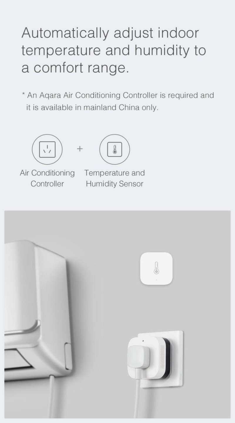 Jual Aqara Temperatur Temperature Suhu Humidity Sensor Homekit Zigbee