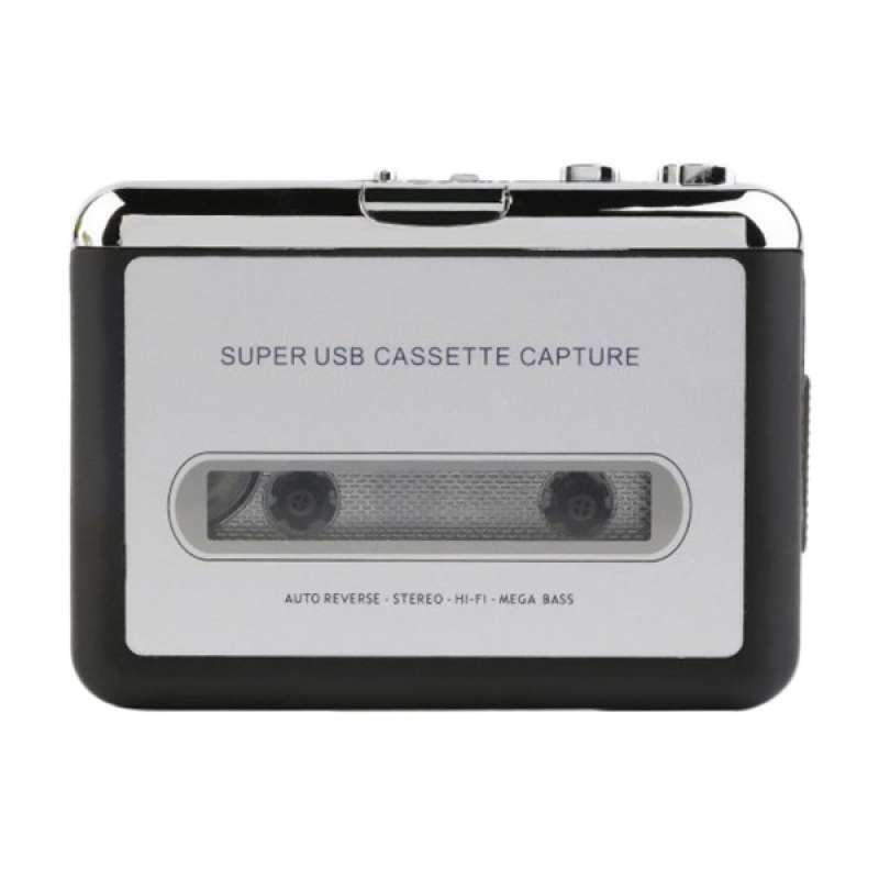 Promo Portable USB2.0 Audio Cassette Tape Converter to MP3 CD Music Player for PC Diskon 17 di