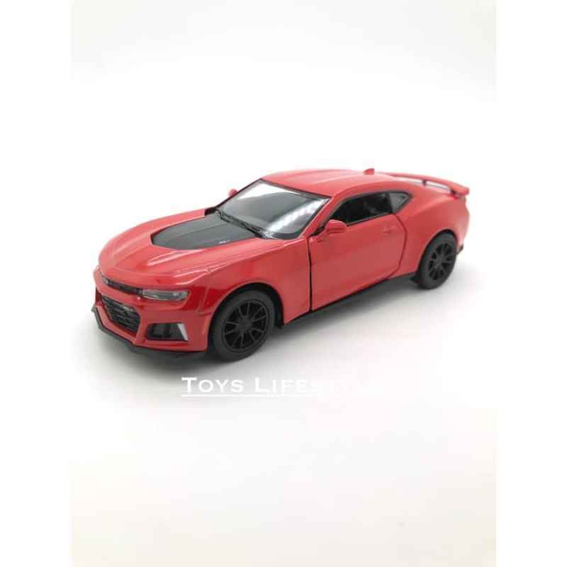 Jual Kinsmart Diecast Camaro ZL1 2017 Skala 138 (Merah) di Seller