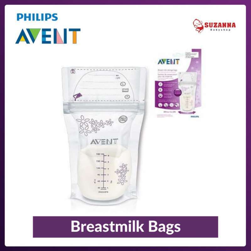 Sacchetti Per Latte Materno Philips Avent - 25 Pezzi, Pre-Sterilizzati, Sicuri Per Freezer - Foto 3