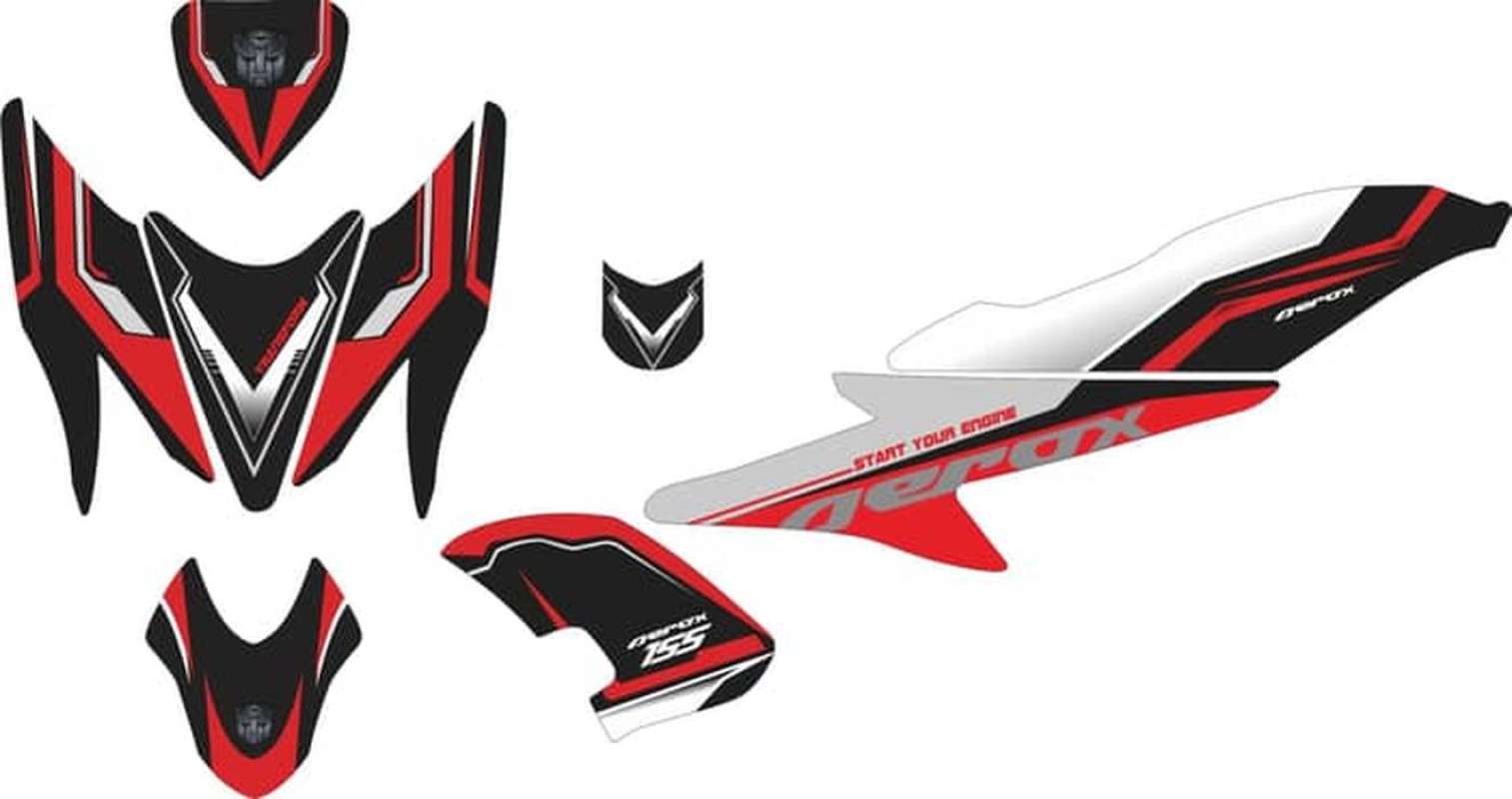 Jual Master Decal Stiker Motor for Aerox 155 Street Racing [Grade B] di ...