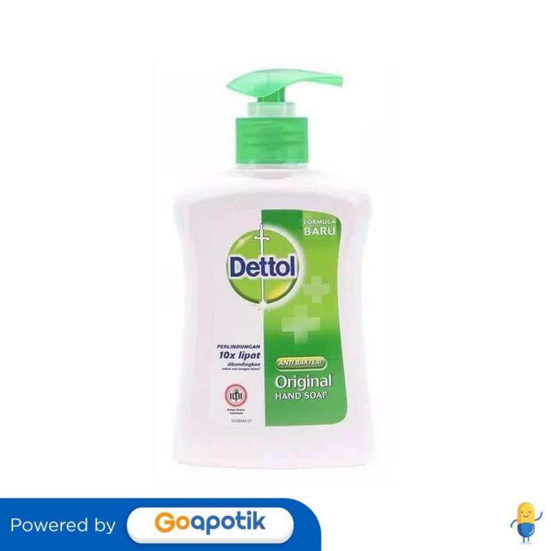 Jual DETTOL ORIGINAL HANDWASH 225 ML BOTOL PUMP di Seller Apotek Henna