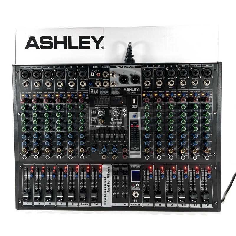 Jual MIXER AUDIO ASHLEY MACRO 12 / MACRO12 ORIGINAL 12 CHANNEL di
